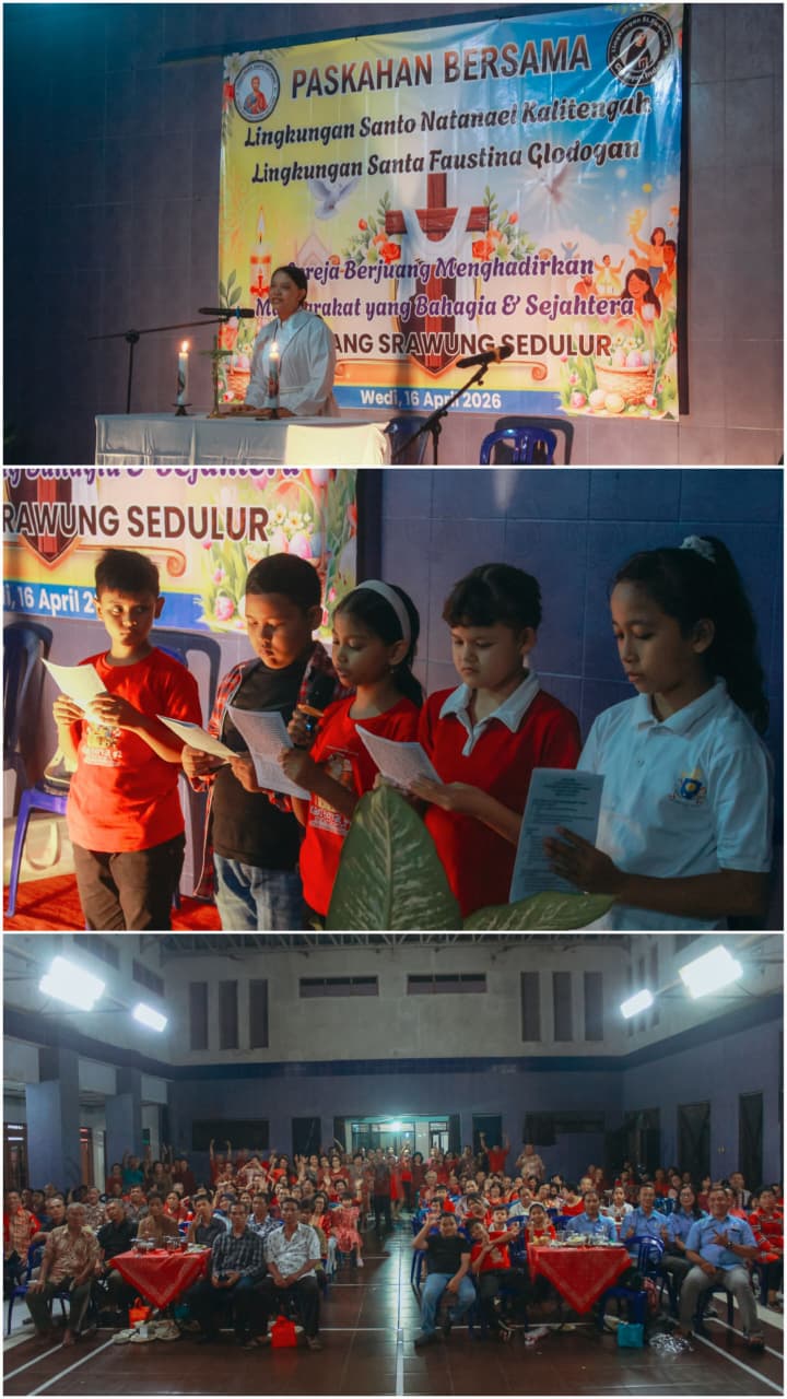 Sambang Srawung Sedulur Linkungan St. Natanael Kalitengah dan St. Faustina Glodogan