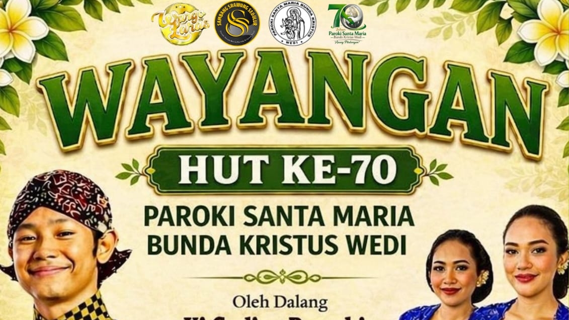 Harap Hadirr!&nbsp; Pagelaran Wayang di Paroki Wedi